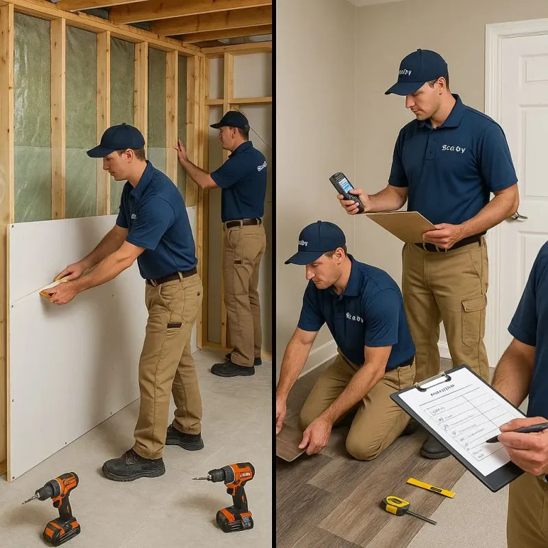 Repairs and Reconstruction process in Bloomingdale, IL