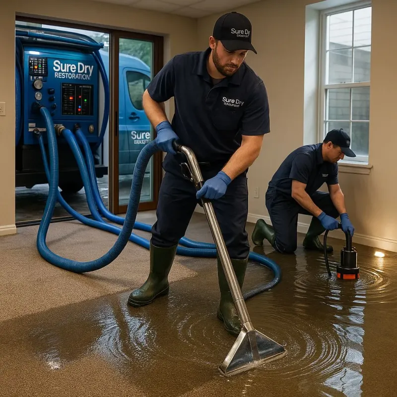 Water Extraction and Removal process in Bloomingdale, IL
